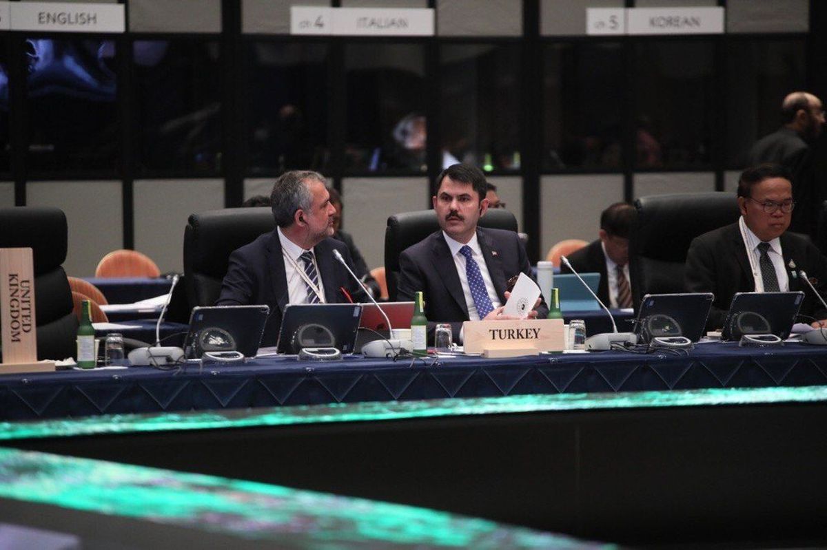 Bakan Kurum\'dan G20 paylaşımı