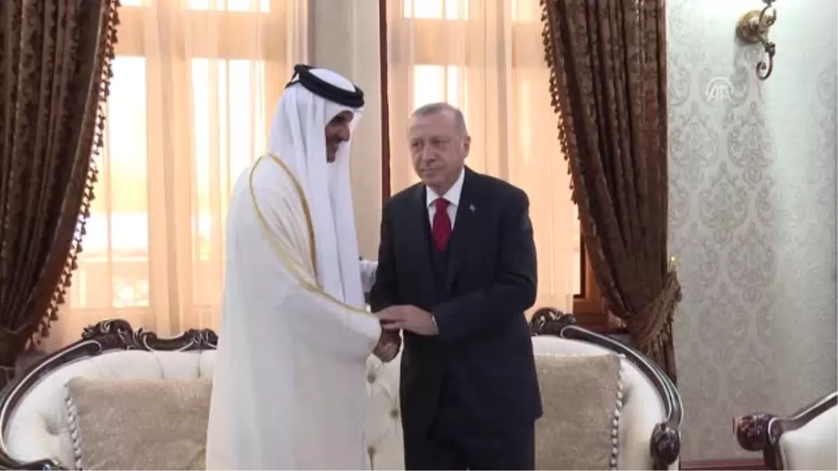 Cumhurbaşkanı Erdoğan, Al Sani ile görüştü