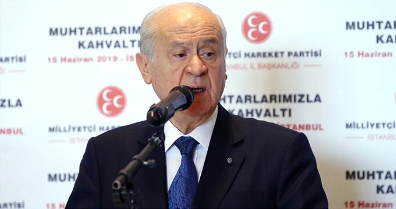 Devlet Bahçeli: Şu anda dünyanın gizli gündemi İstanbul seçimidir