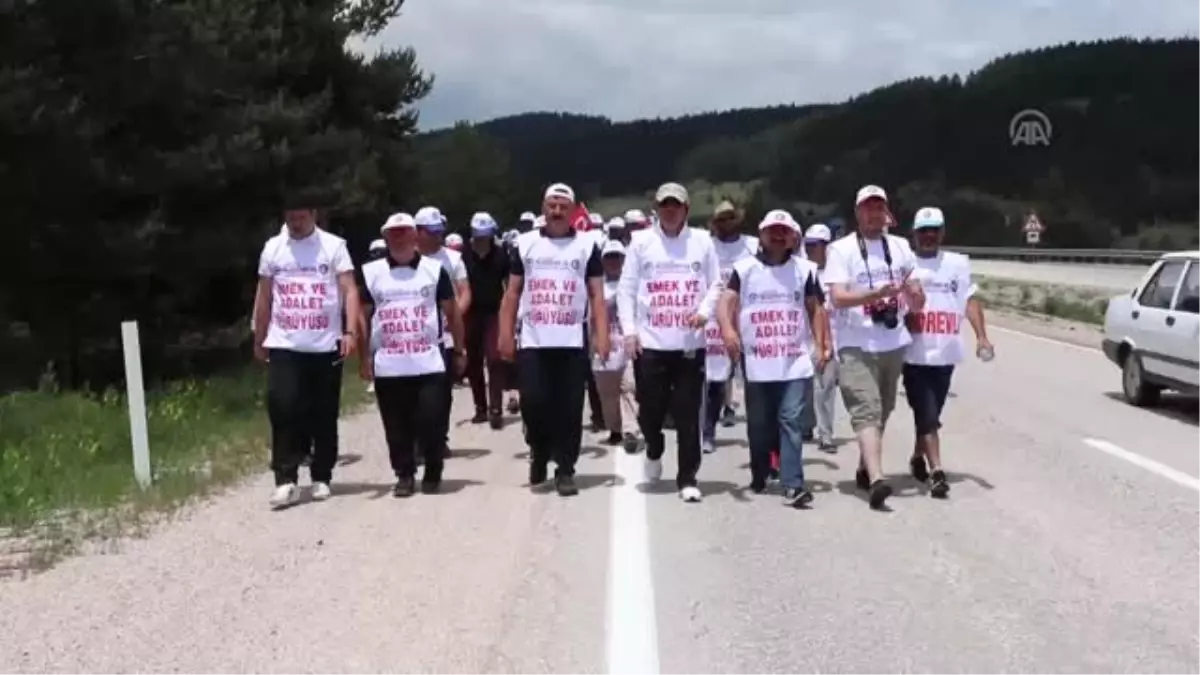 "Emek ve Adalet Yürüyüşü" - BOLU