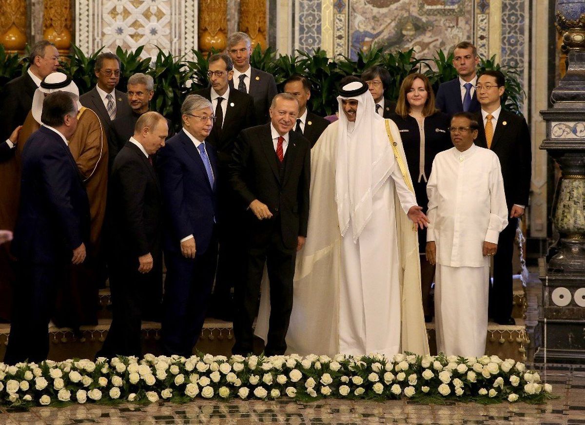 Erdoğan CICA aile fotoğrafına katıldı