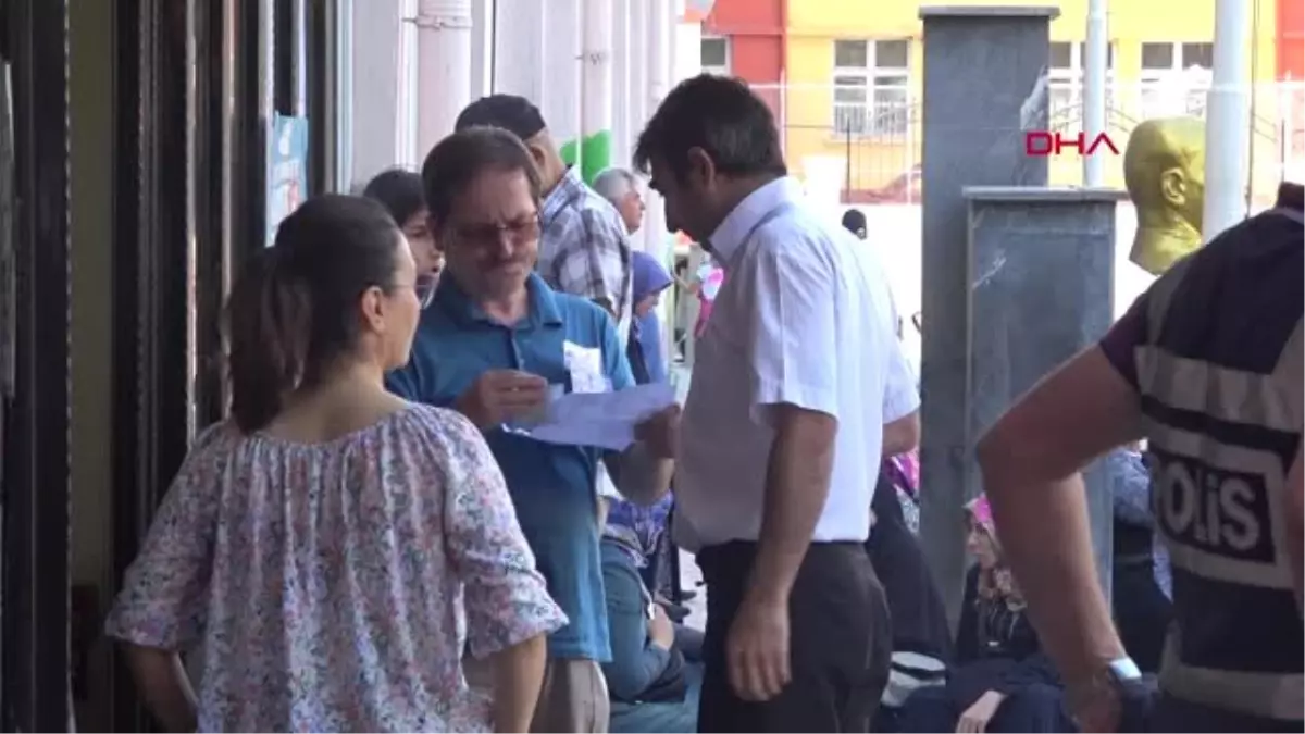 KONYA Geç kaldı, \'bu benim hayatımın sınavı\' diyerek gözyaşı döktü