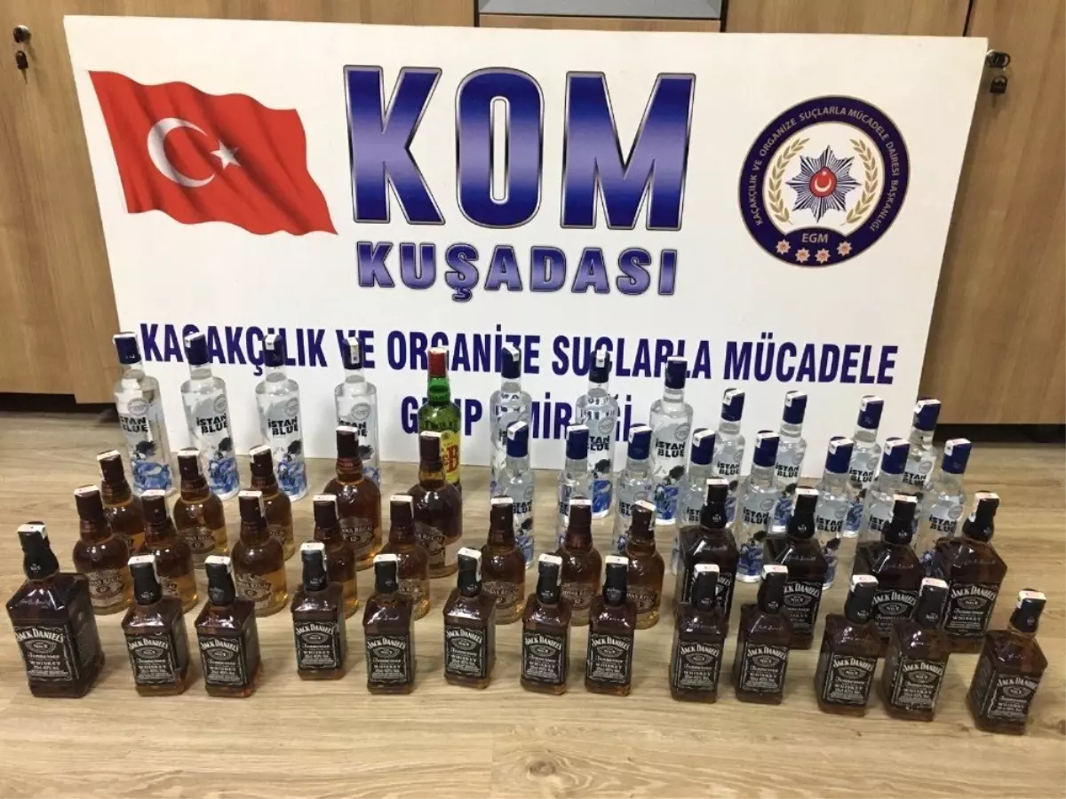 Kuşadası\'nda Barlar Sokağı\'na kaçak içki operasyonu