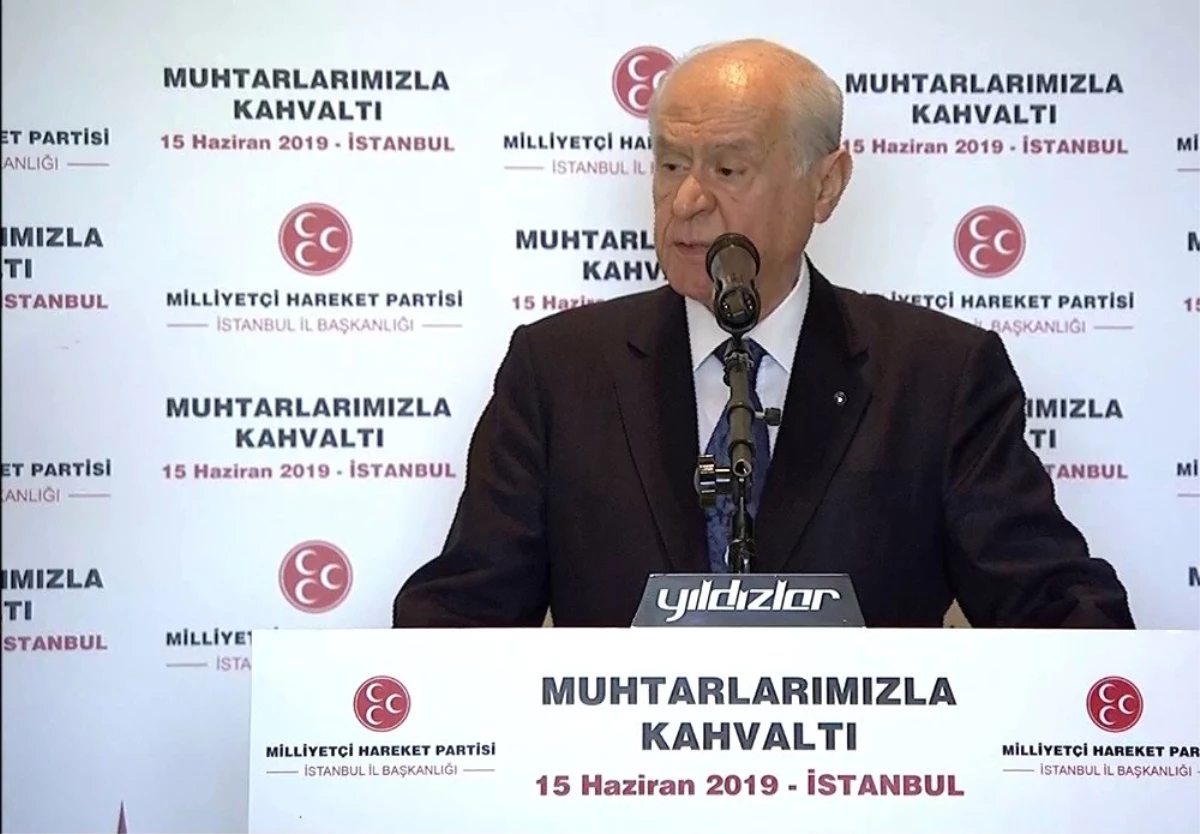 MHP lideri Bahçeli: "Bu mektuba verilecek en kalıcı cevap buruşturup geri göndermektir"