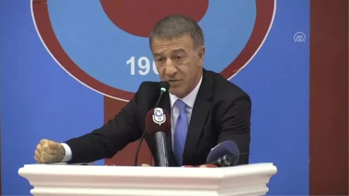 Trabzonspor Başkanı Ağaoğlu: "Takımımla gurur duydum"