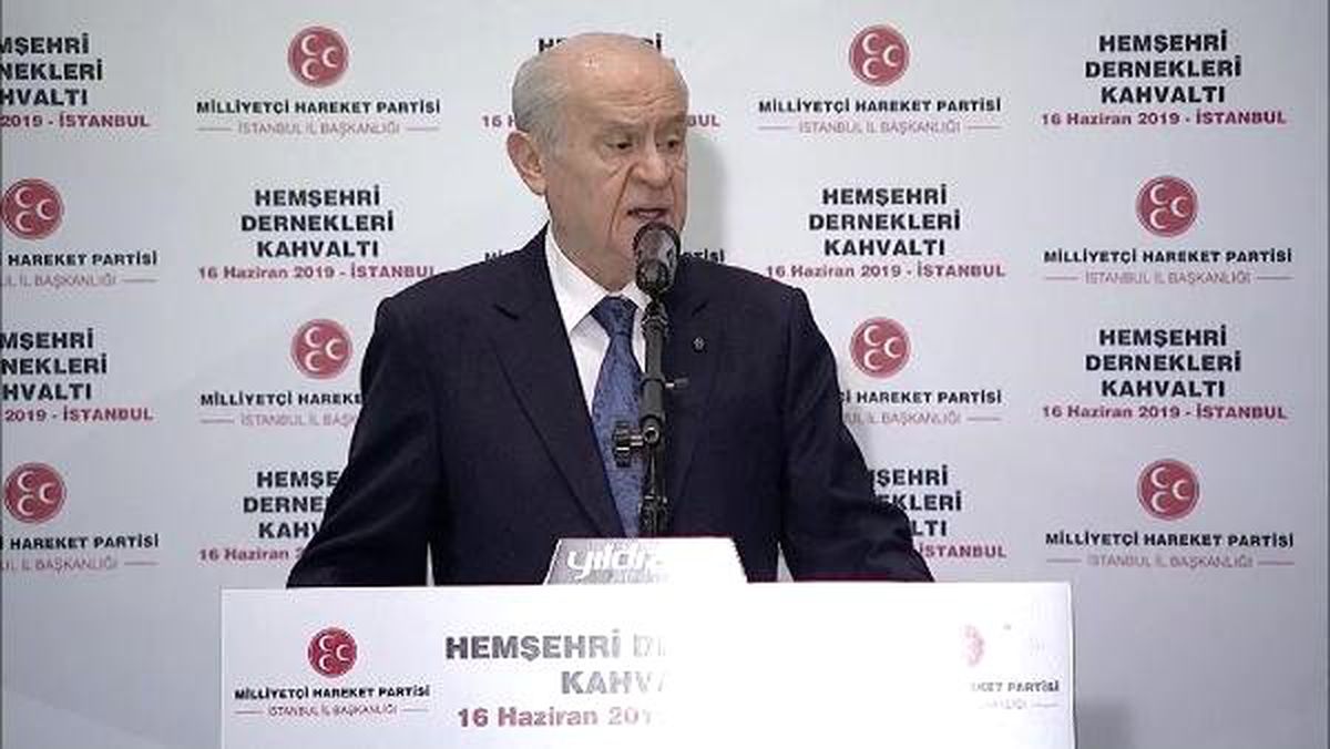 Devlet Bahçeli: Cumhur İttifakı İstanbul\'u yüceltmeye yeminlidir