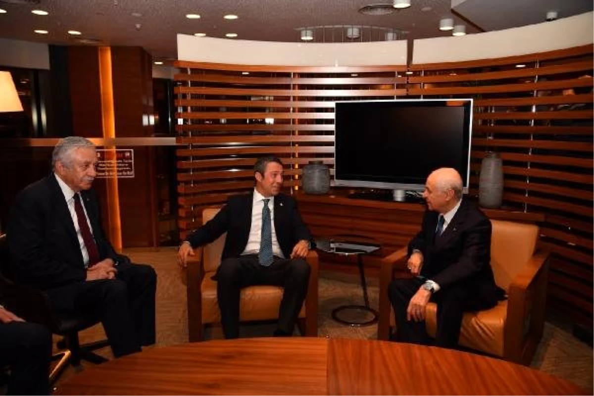 Fenerbahçe Başkanı Koç\'tan MHP Genel Başkanı Bahçeli\'ye ziyaret
