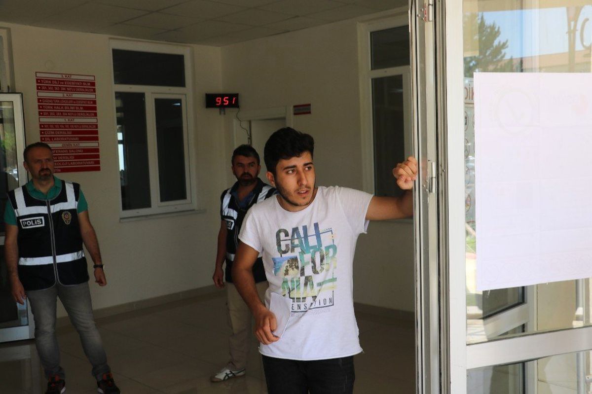 Kimliğini unuttu son dakika sınava yetişti