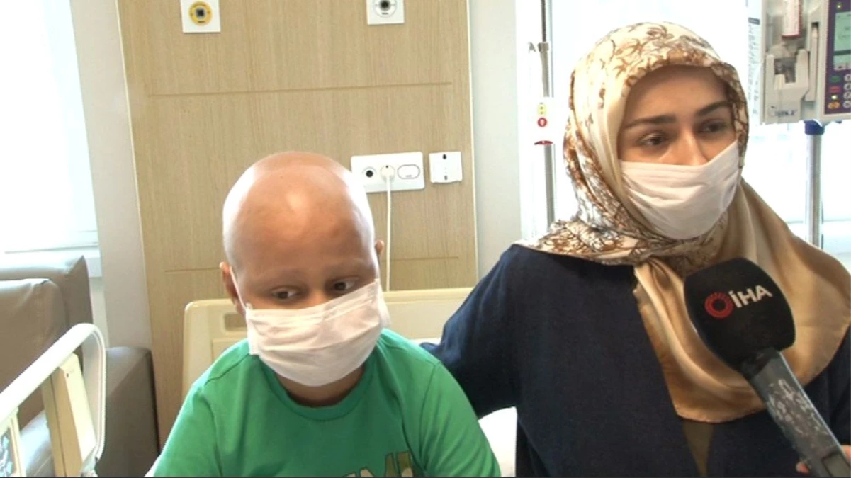 (Özel) 11 yaşındaki lösemi hastası Eren Tumur ilik nakli bekliyor