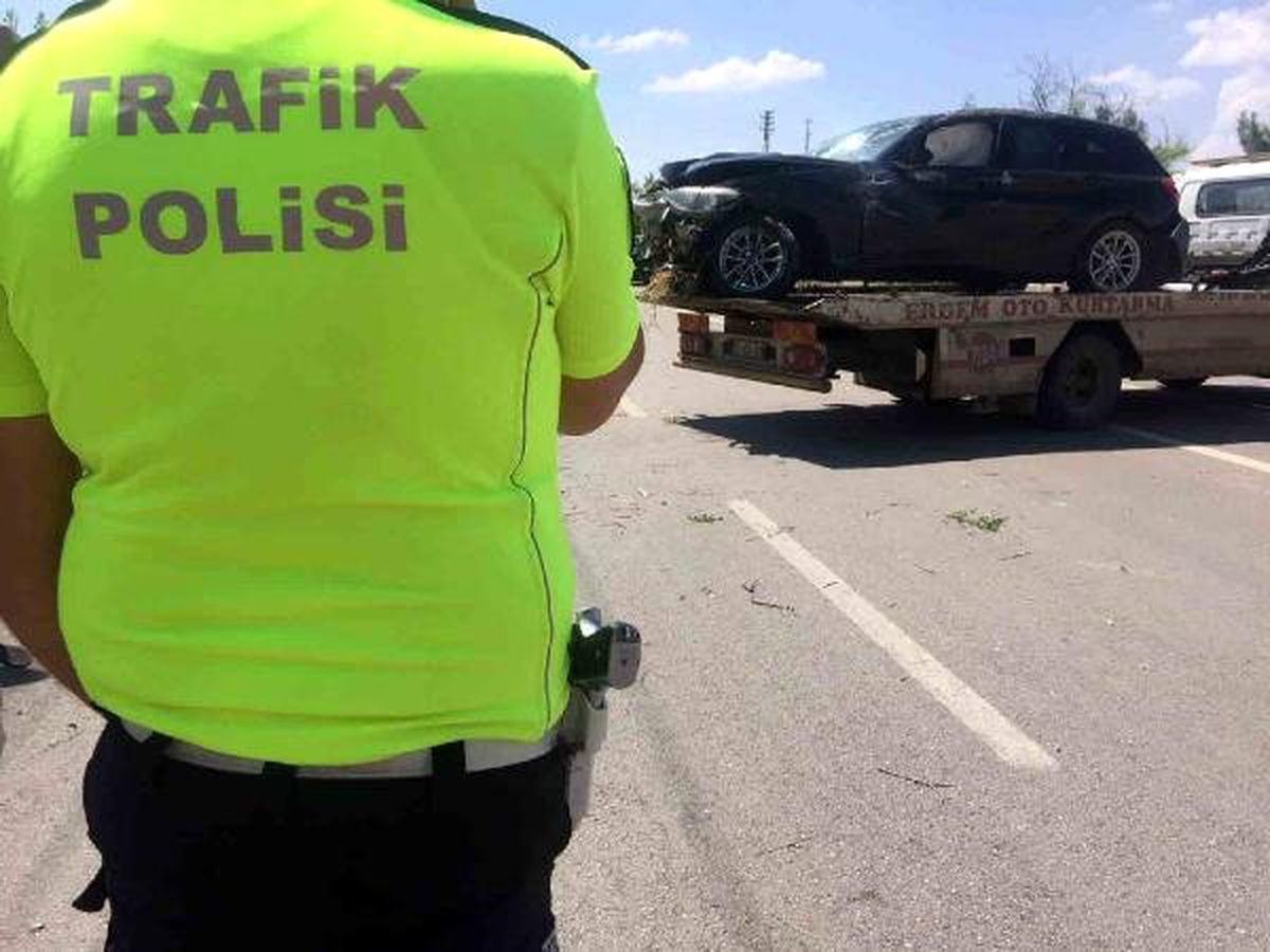 Yola çıkan köpek, kazaya neden oldu; anne ve oğlu yaralandı