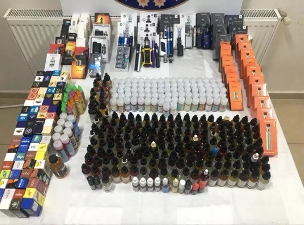Aydın\'da elektronik sigara operasyonu