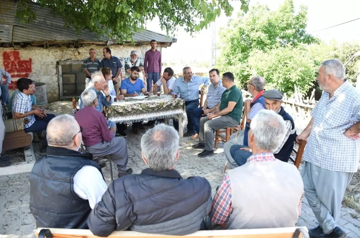 Başkan Bozdoğan, 10 günde 100 köy gezdi