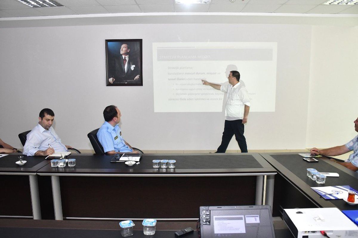 Biga Belediyesinde stratejik plan toplantısı