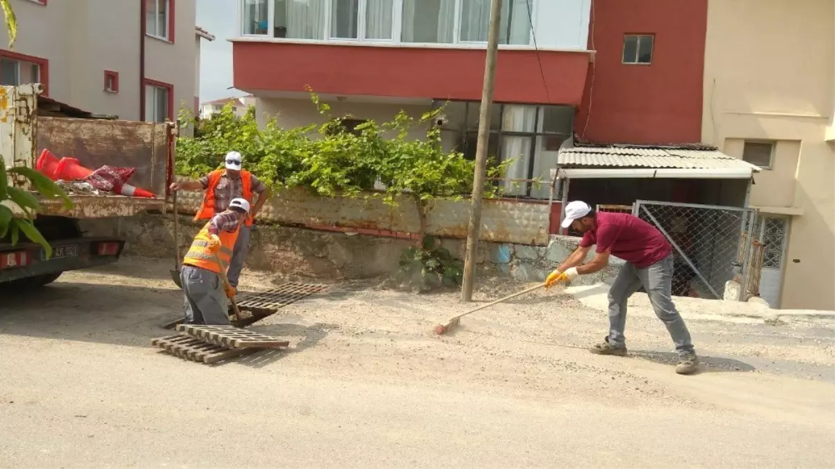 Bilecik Belediyesi\'nden mazgal temizliği çalışması