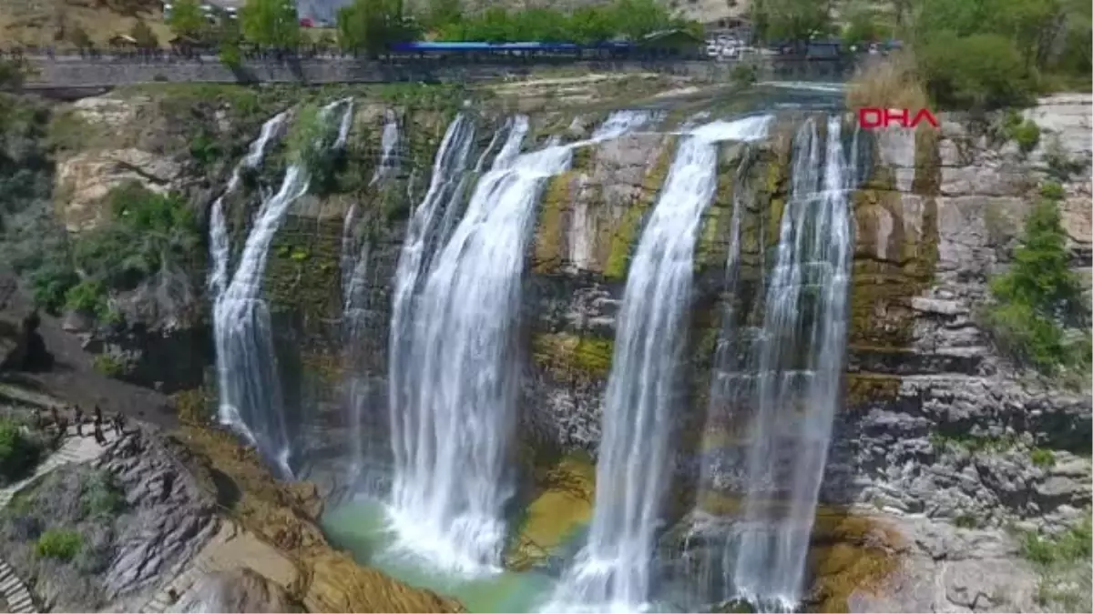 ERZURUM Türkiye\'nin en büyük şelalesine özgürlük istediler