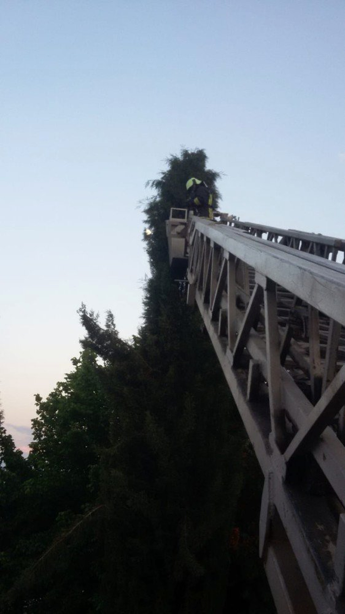 İtfaiyeciler miniklerin üzüntüsünü işte böyle sevince dönüştürdü