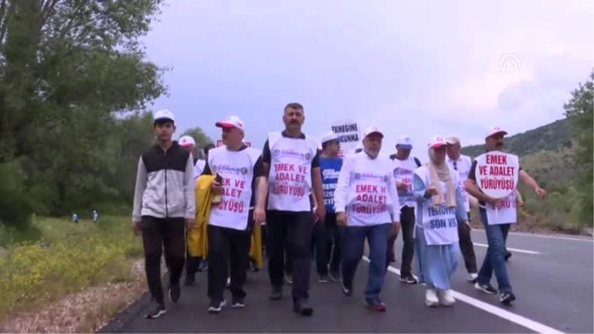 Mahmut Arslan: "Yürüyüşümüz mücadelemizin bir parçası, sonu değil"