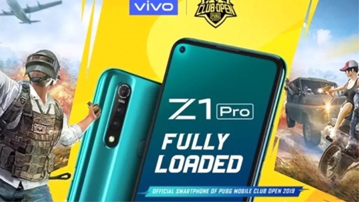 PUBG Mobile\'ın Sponsor Cihazı Vivo Z1 Pro\'nun Yeni Görüntüleri Ortaya Çıktı