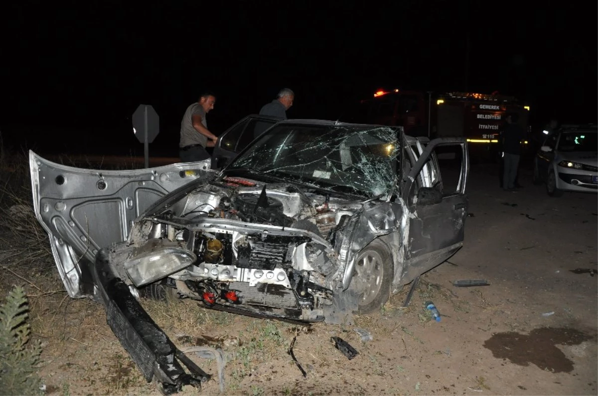 Sivas\'ta trafik kazası: 6 yaralı