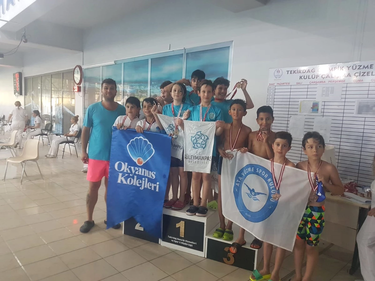 Süleymanpaşa Belediyesi Spor Kulübü Yüzmede 10 madalya kazandı