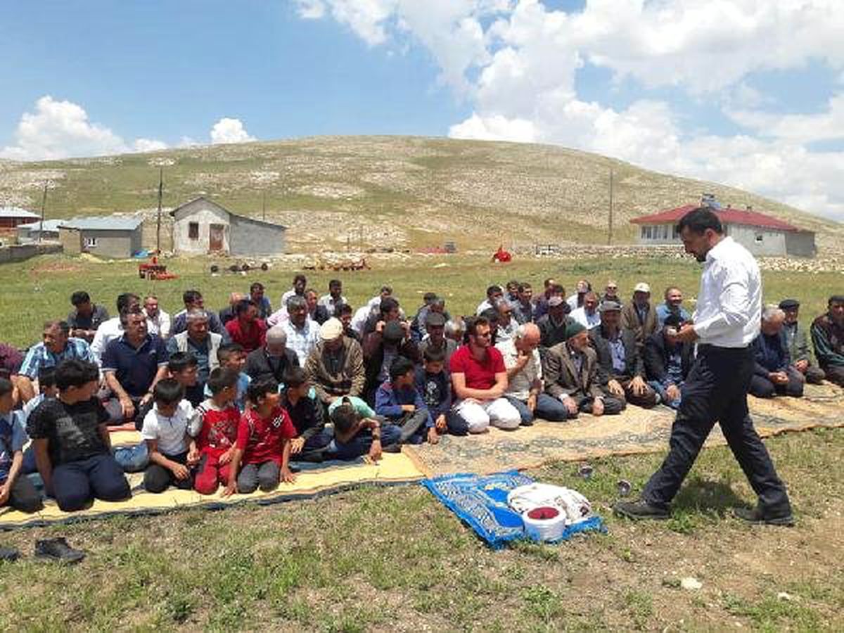 Yağmur duası sonrası sağanak