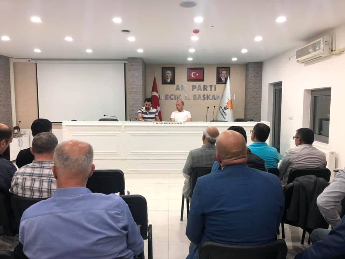 AK Parti İl Teşkilatı Toplantısı yapıldı