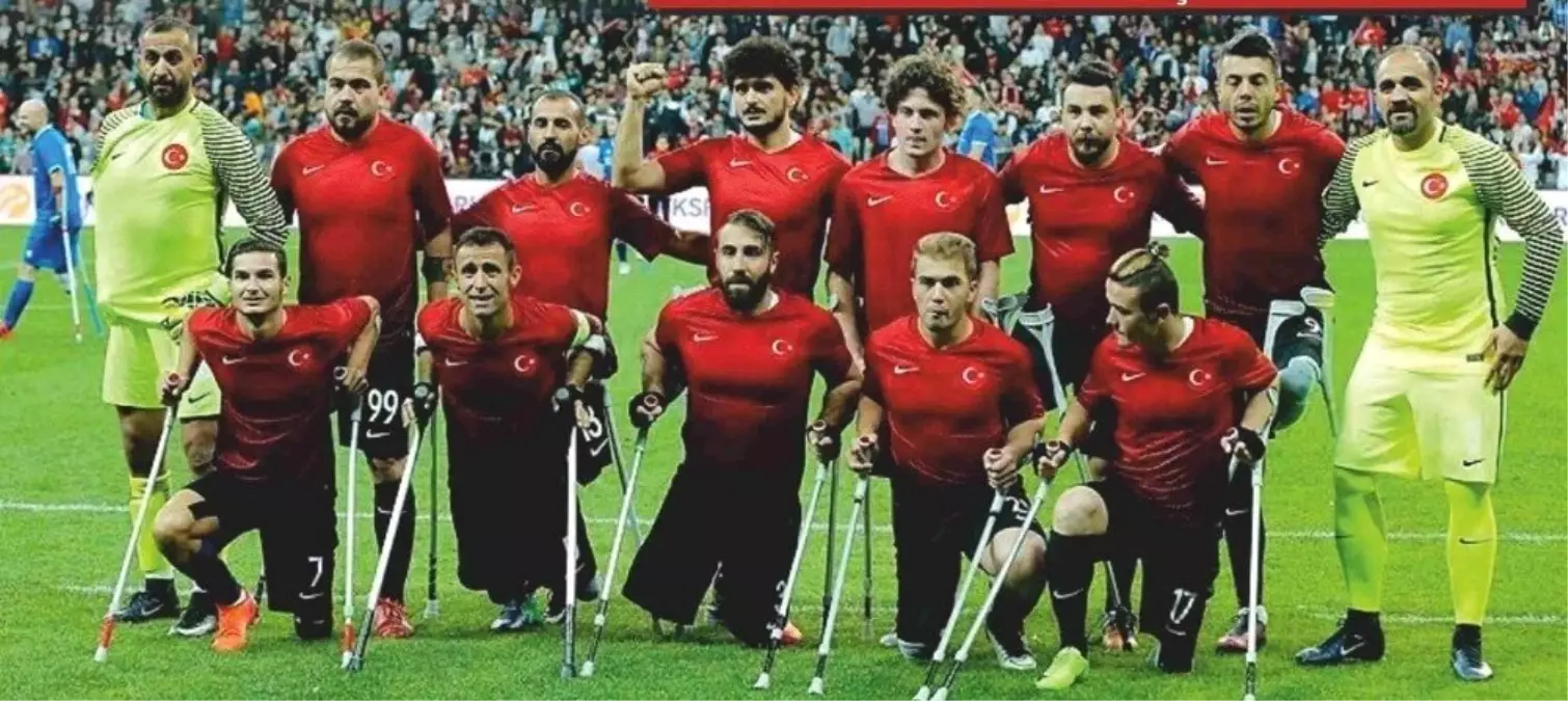 Ampute Futbol Milli Takımı Kırşehir\'de protokolle futbol oynayacak