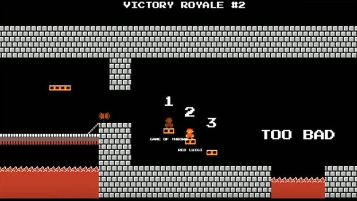 Bir YouTuber, Mario\'nun Battle Royale Oyununu Yaptı (Siz de Oynayabilirsiniz)