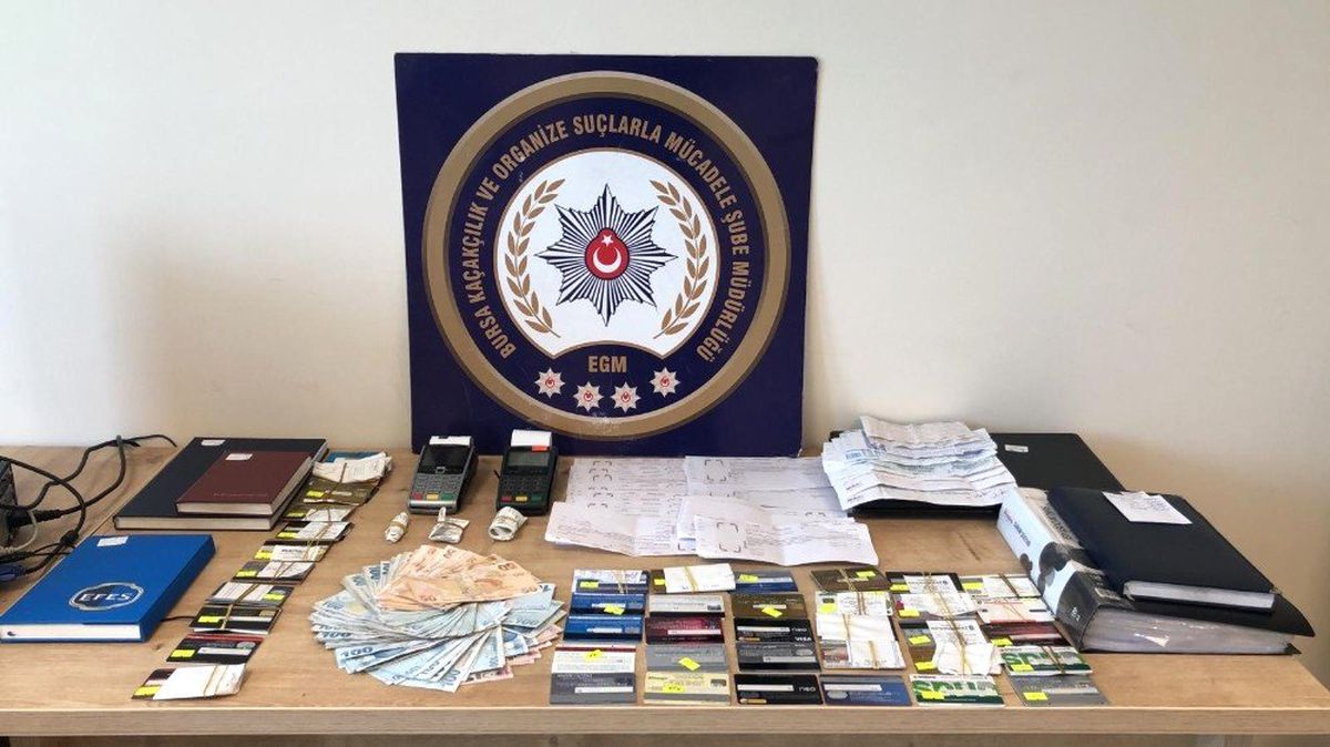 Bursa\'da tefeci operasyonu: 11 gözaltı
