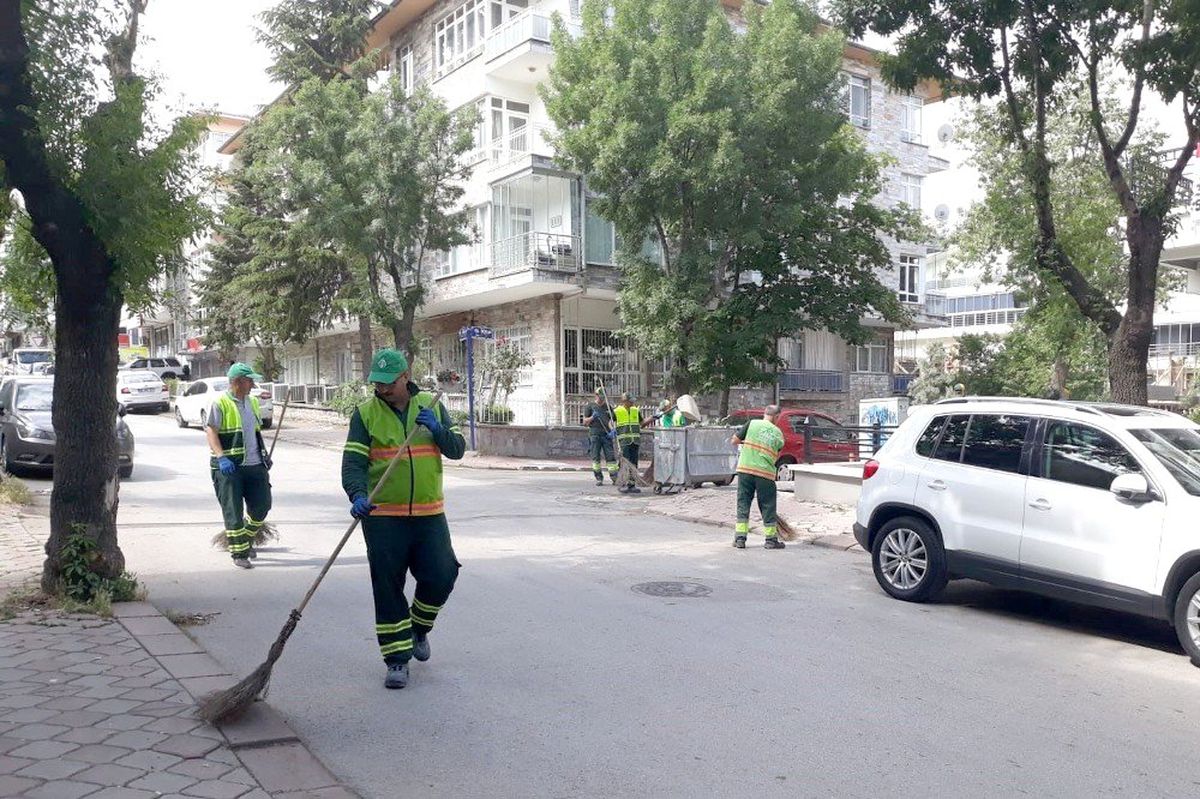 Çankaya\'da köşe bucak temizlik