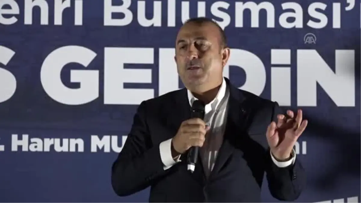 Çavuşoğlu: "Artık tam bağımsız bir ülke ve millet olma yolunda Cumhur İttifakı ile beraber...