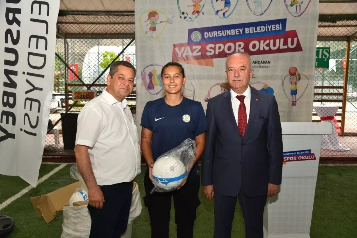 Dursunbey\'de Yaz Spor Okulları Başladı