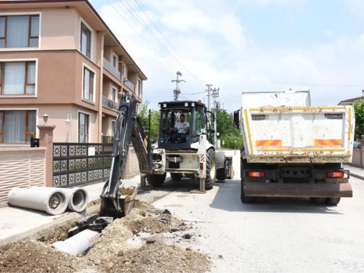 Düzce Belediyesi alt yapı çalışmaları Koçyazı\'da başladı