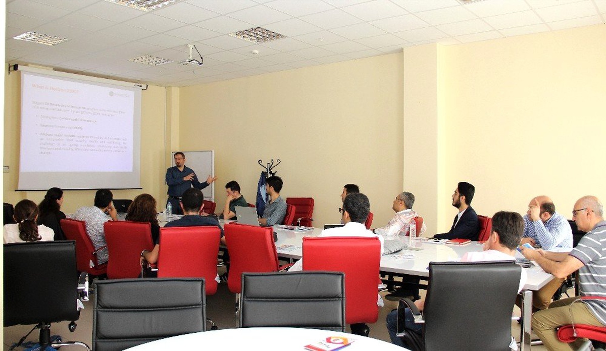 Erciyes Teknopark\'ta firmalara yönelik horizon 2020 eğitimi düzenlendi