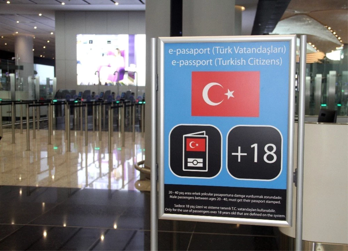 İstanbul Havalimanı\'nda pasaporttan hızlı geçiş sistemi başladı