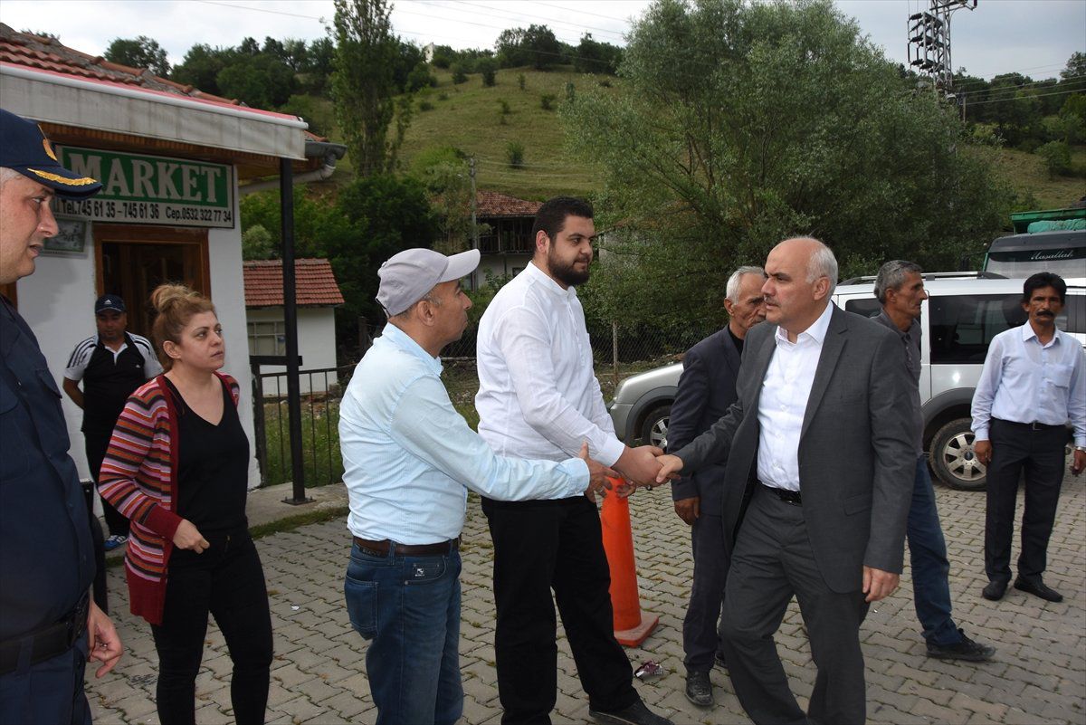 Kızılcahamam\'da sağanak