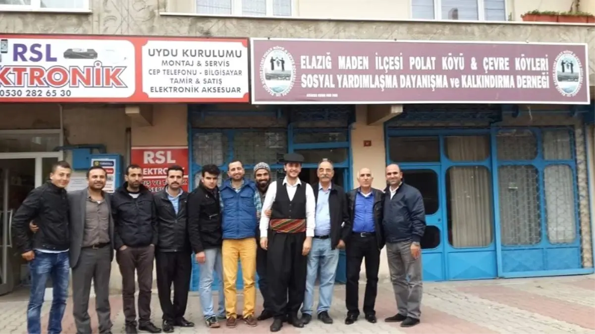 Polat ve Çevre Köyler Derneği\'nden Binali Yıldırım\'a destek