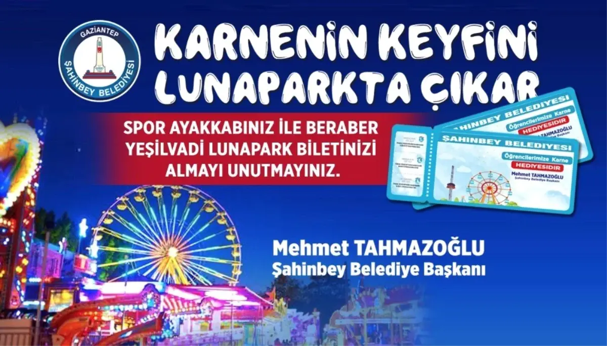 Şahinbey belediyesi\'nden öğrencilere bir hediye daha