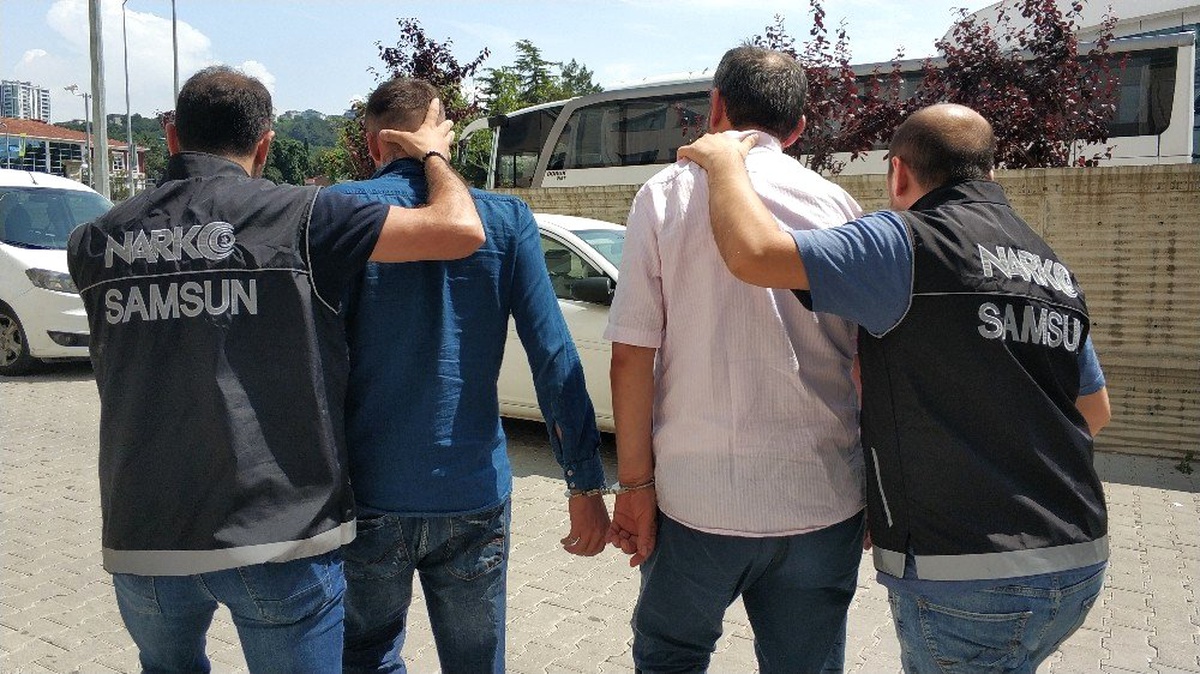 Samsun\'da uyuşturucu ticaretine 3 tutuklama