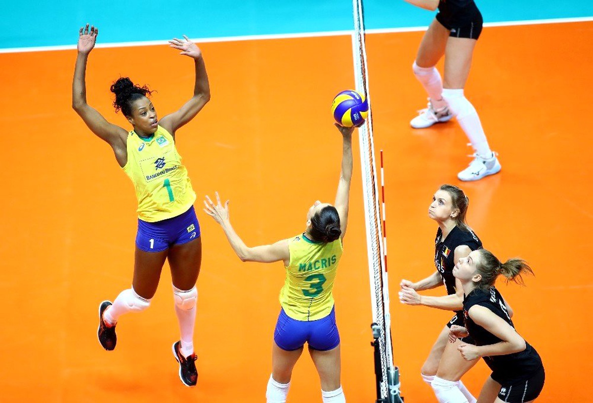2019 FIVB Voleybol Milletler Ligi: Belçika: 0 - Brezilya: 3