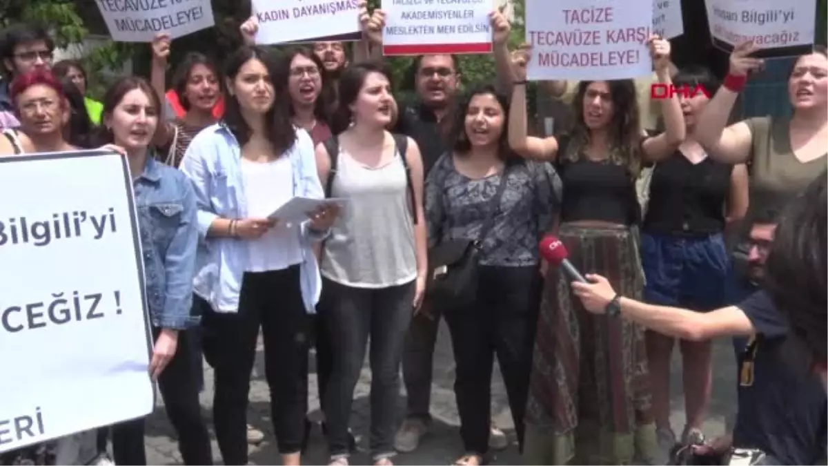 ANKARA Tecavüzle suçlanan profesörün tahliyesine öğrencilerden tepki