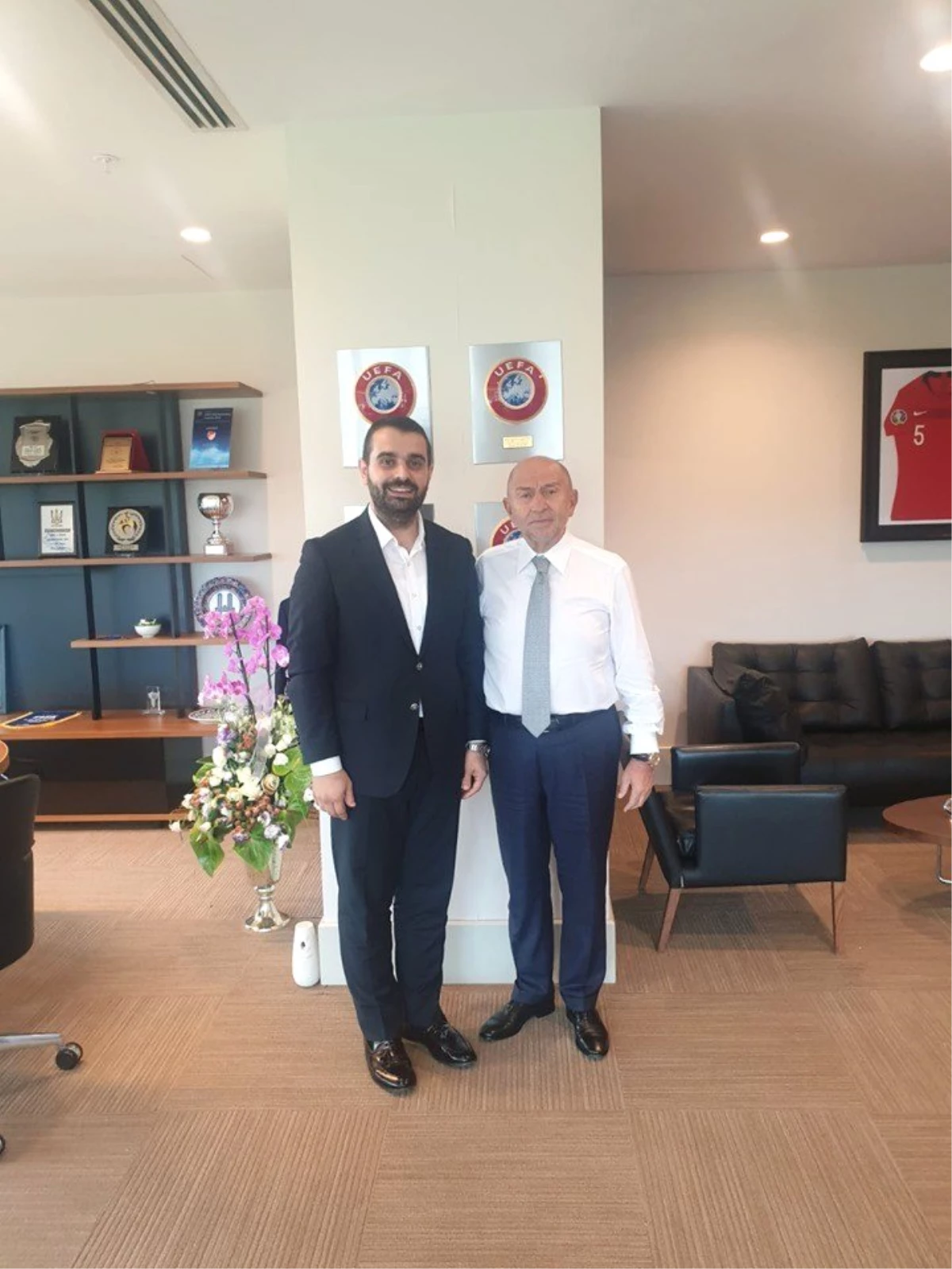 Başkan Kadir Dağlı\'dan Federasyon Başkanı Özdemir\'e ziyaret