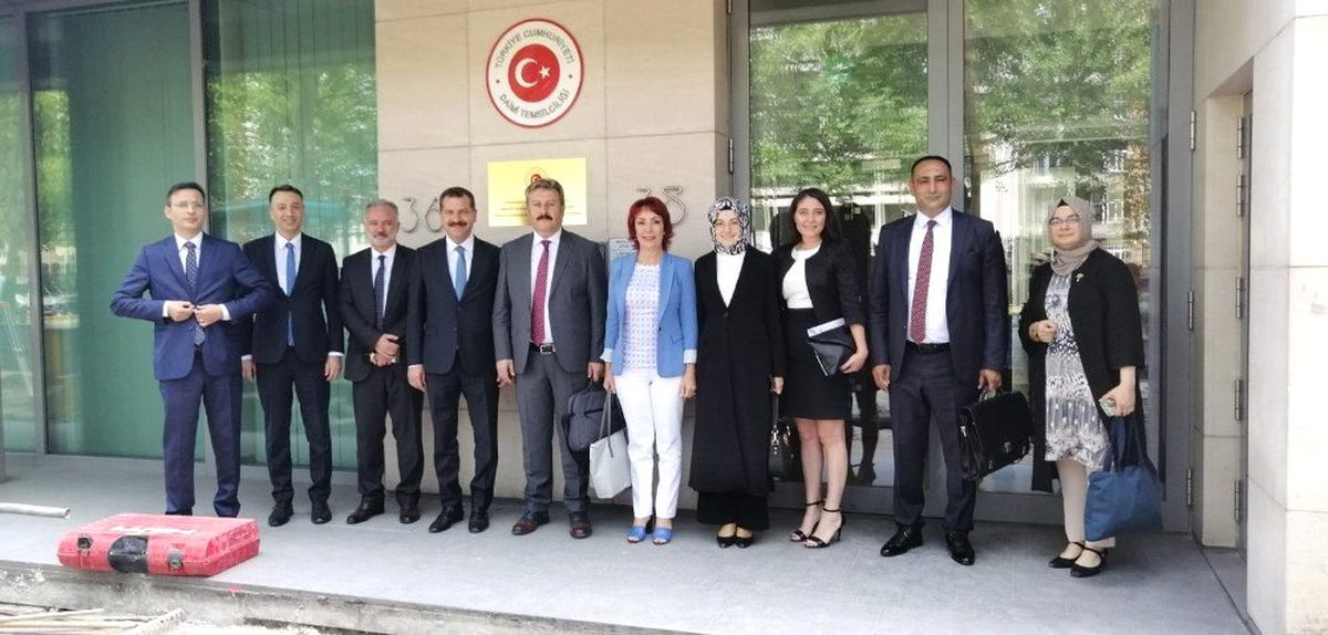 Başkan Yılmaz, Türkiye\'yi temsilen Brüksel\'de