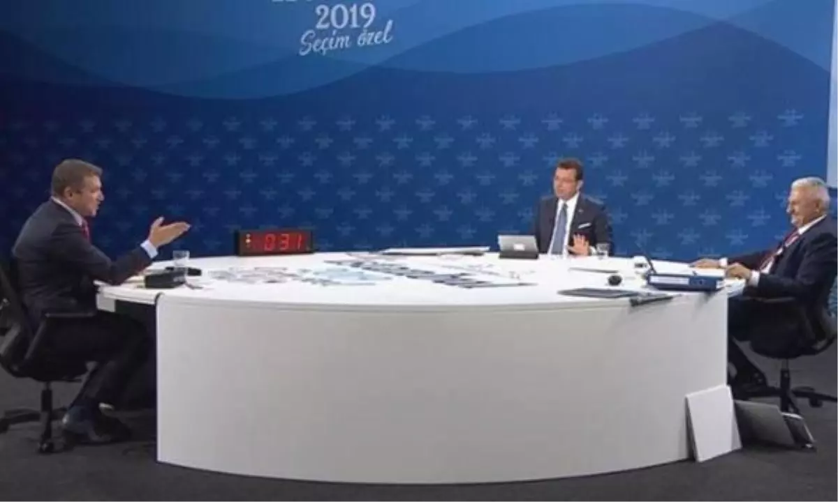 Yıldırım ve İmamoğlu ortak yayında bir araya geldi (Geniş Haber)