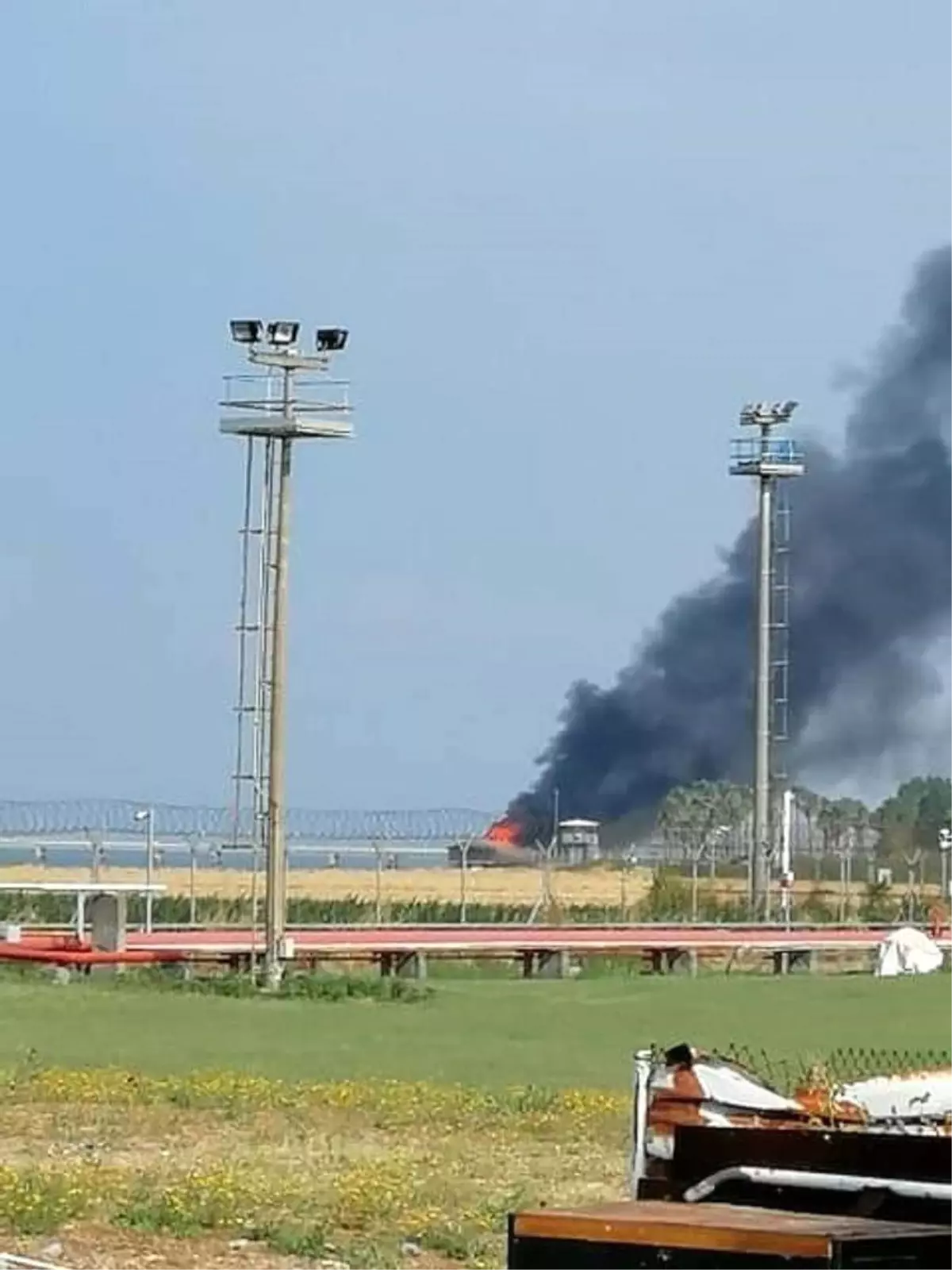 BOTAŞ Terminali Sosyal Tesislerinde lokanta yangını