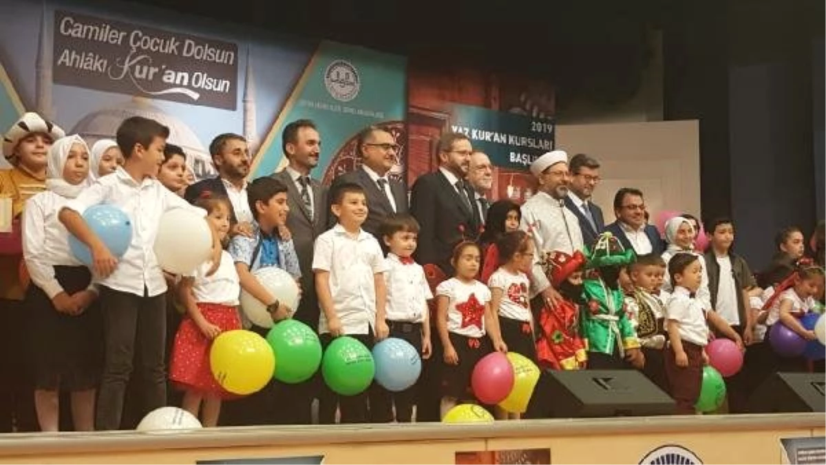 Diyanet İşleri Başkanı Erbaş: Bırakın çocuklar camide koşup, oynasınlar