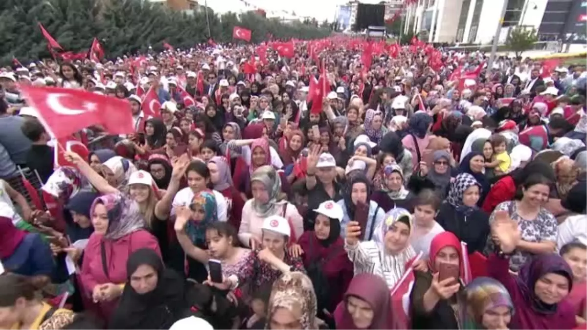 Erdoğan: "Pazar günü Sisi mi diyeceğiz, Binali Yıldırım mı diyeceğiz? Mesele bu kadar önemli"