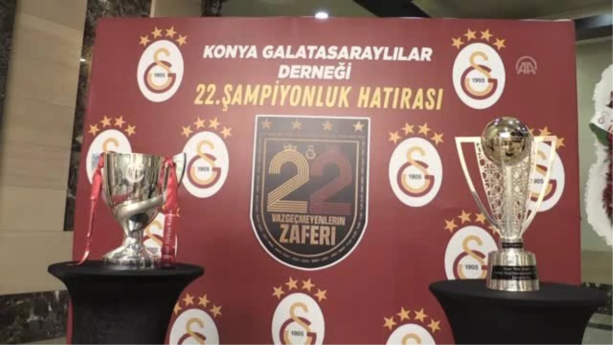 Galatasaray\'ın şampiyonluk kupası Konya\'da