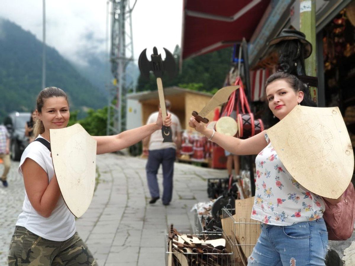 Gürcistanlı öğrenciler Rize\'yi gezdi