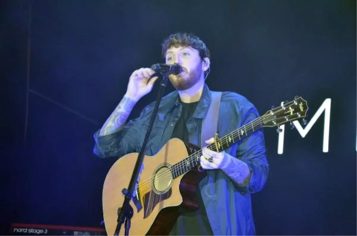 James Arthur, Antalya\'da konser verdi